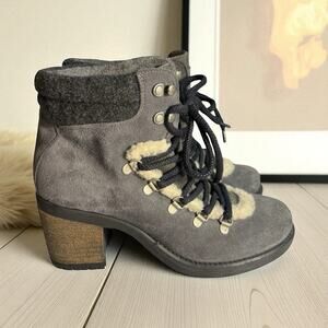 Bos & Co Overland Edition Womens Mantel Waterproof Suede Boots EU 38 US 7.5-8